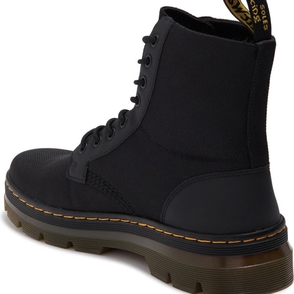 DR. Martins Combs Boots- Black